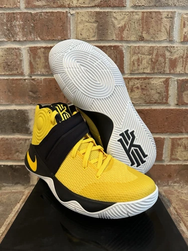 New 10 Nike Kyrie 2 Australia Tour Yellow Black Basketball Shoes 819583-701 Men