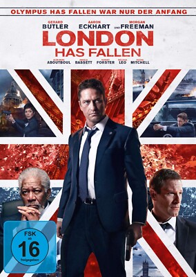 LONDON HAS FALLEN * DVD * NEU * OVP mit Gerard Butler & Morgan Freeman