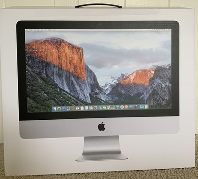 Original Empty iMac 21.5 Inch Box W/ Styrofoam Inserts | eBay