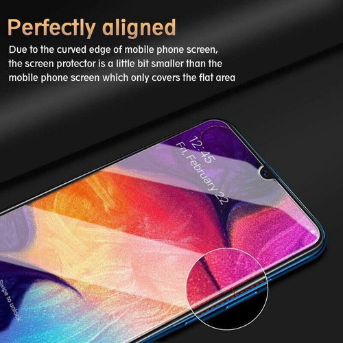 For Samsung Galaxy A53 A73 A20 A30 A22 S22 Ultra Tempered Glass Screen Protector - Photo 6 sur 13