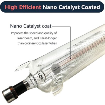 USA - RECI W6 / S6 130W-160W CO2 Sealed Laser Tube 1650mm Length