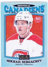 16/17 PLATINUM..MIKHAIL SERGACHEV..RETRO..ROOKIE..RAINBOW..#R-74..CANADIENS
