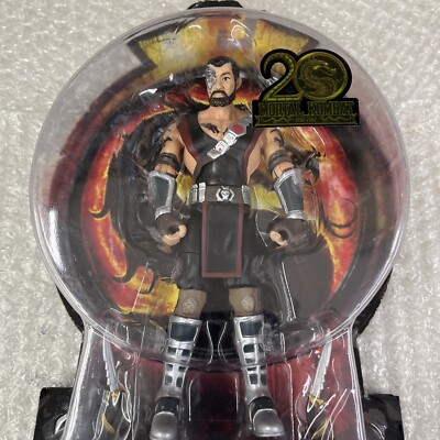 Mortal Kombat Figur Kano 20th Anniversary Jazwares Neu OVP MOSC