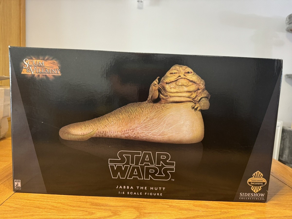 SIDESHOW STAR WARS JABBA THE HUTT Inclusive 1:6 FIGURE SCUM