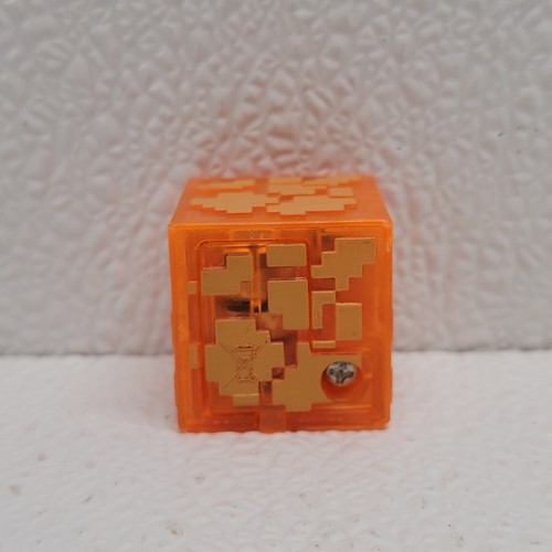 Minecraft 1" Light-Up Lava Magma Orange Block Toy - Picture 4 of 9