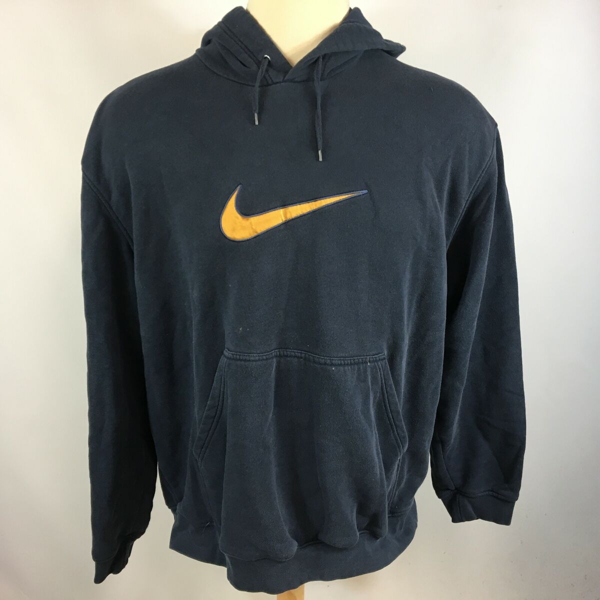 Vintage Nike Small Check Swoosh Logo Hoodie Hoody Sweatshirt Vintage Nike Small Check Swoosh Logo Hoodie Hoody Sweatshirt