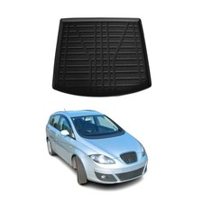 Kofferraumwanne Laderaumwanne für Seat Altea XL 2007-2021 Gummi TPE Schwarz