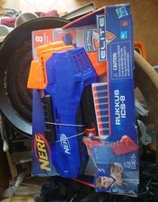 Kids Nerf N Strike Elite Rukkus ICS-8 Blue New Boxed