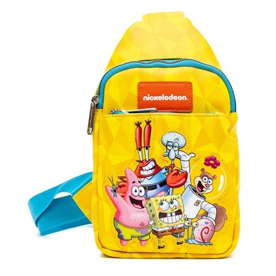 SPONGEBOB SQUAREPANTS AND FRIENDS Vegan Leather Crossbody Sling Bag