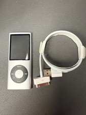 Apple iPod Nano 4th Gen 16GB Model A1285 Works Plugged In NEEDS NEW BATTERY