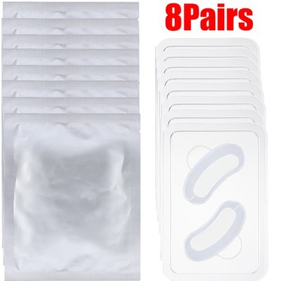 8 Pairs Hyaluronic Acid Microneedle Anti Wrinkle Eye Mask for Fine Lines Patches