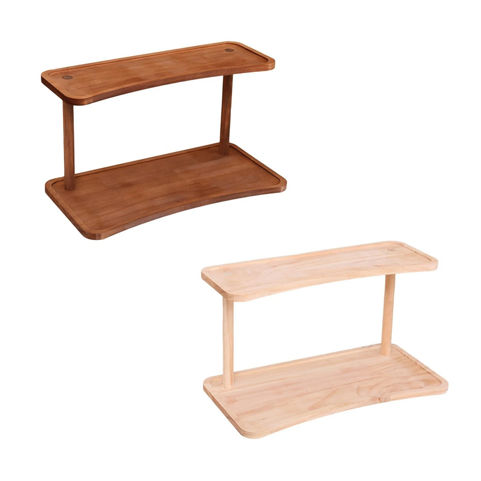 Wooden Desktop Organizer Spice Rack Elegant Office Desk Shelves Makeup Organizer
Opens in a new wind
