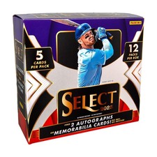 2025 Panini Select Baseball Hobby Preferred 20-Box Case