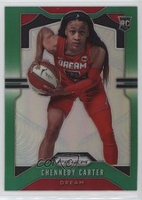 2020 Panini Prizm WNBA Green Prizm Chennedy Carter #92 Rookie RC 7ut