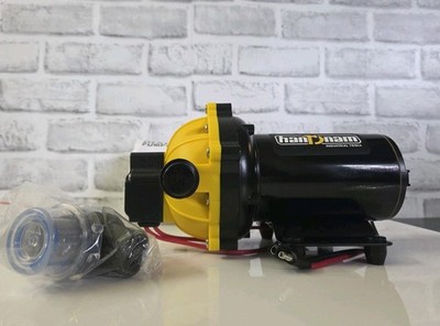Handnam RV Water Pump, 6.5GPM 70PSI 12V DC Water Pump Five Chamber Self-Priming