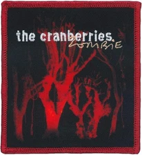Patch - C&D Visionary - The Cranberries Zombie 3.5"x3.8" Iron-On Embroidered