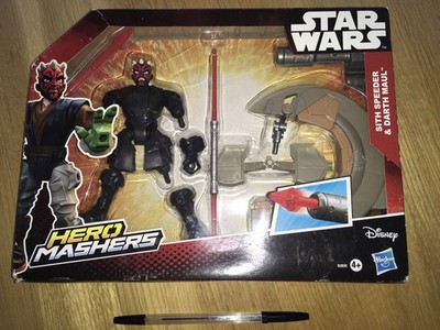 Disney Hasbro Star Wars Hero Mashers SITH SPEEDER & DARTH MAUL - Brandneu & OVP*