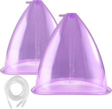 Vacuum Cupping Machine Accessories, Premium 1800ML Extra-Large Vacuum Buttocks