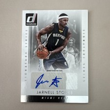 Panini Donruss 2015-16 Jarnell Stokes Autograph #SS-JSK Miami Heat