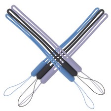 9pcs Phone Rope Silicone Rope Lanyard Bag Hanging Decor Cellphone phone chain