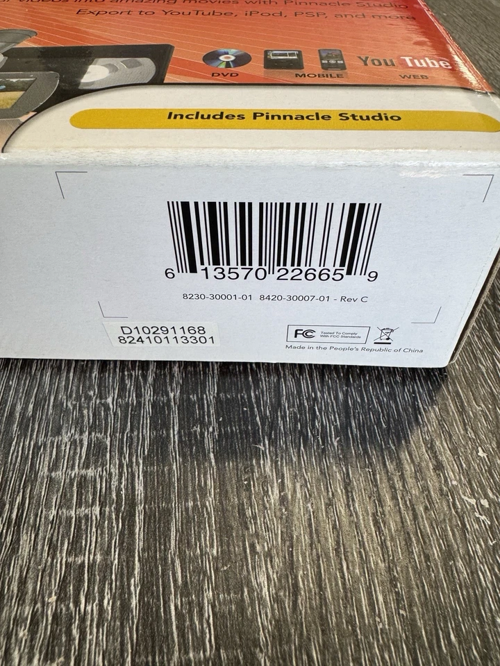 Dazzle DVD Recorder Plus with Pinnacle Studio 12 – New in Box Video Capture - Image 3 of 4