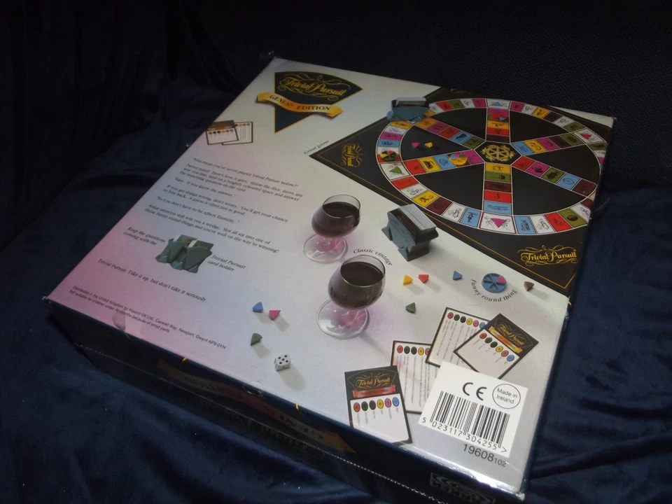 Vintage Trivial Pursuit Master Game Genus Edition 1995 NEW - Image 3 of 4