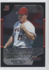 2005 Bowman Chrome Bartolo Colon #85 0i6