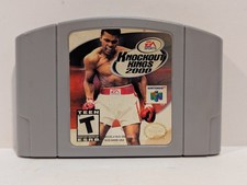 Knockout Kings 2000 N64 Nintendo 64 Game Cartridge Boxing Muhammad Ali EA