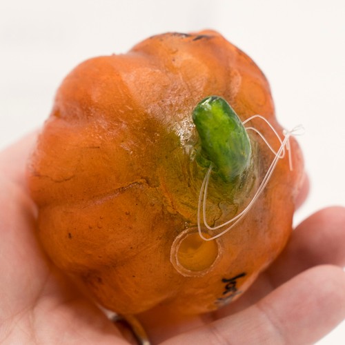 Lot 3 Vtg Joe Spencer Pumpkin Head Plastic String Light Covers Ornaments Signed - Imagen 19 de 20