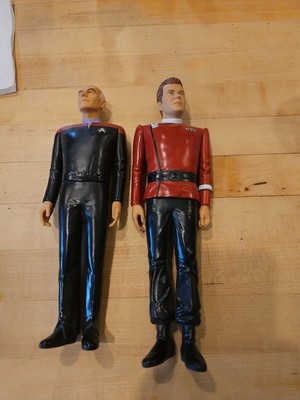 Picard und Kirk Figuren