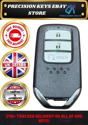 Honda CR-V 15-20 SMART FERNBEDIENUNG SCHLÜSSELANHÄNGER KR5V2X 433MHz 3BTN ID47 04721-TMB-G43