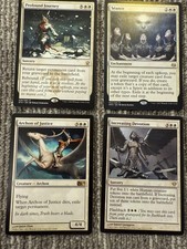 Magic The Gathering Rare Lot 4 Archon of Justice Seance Increasing Devotion