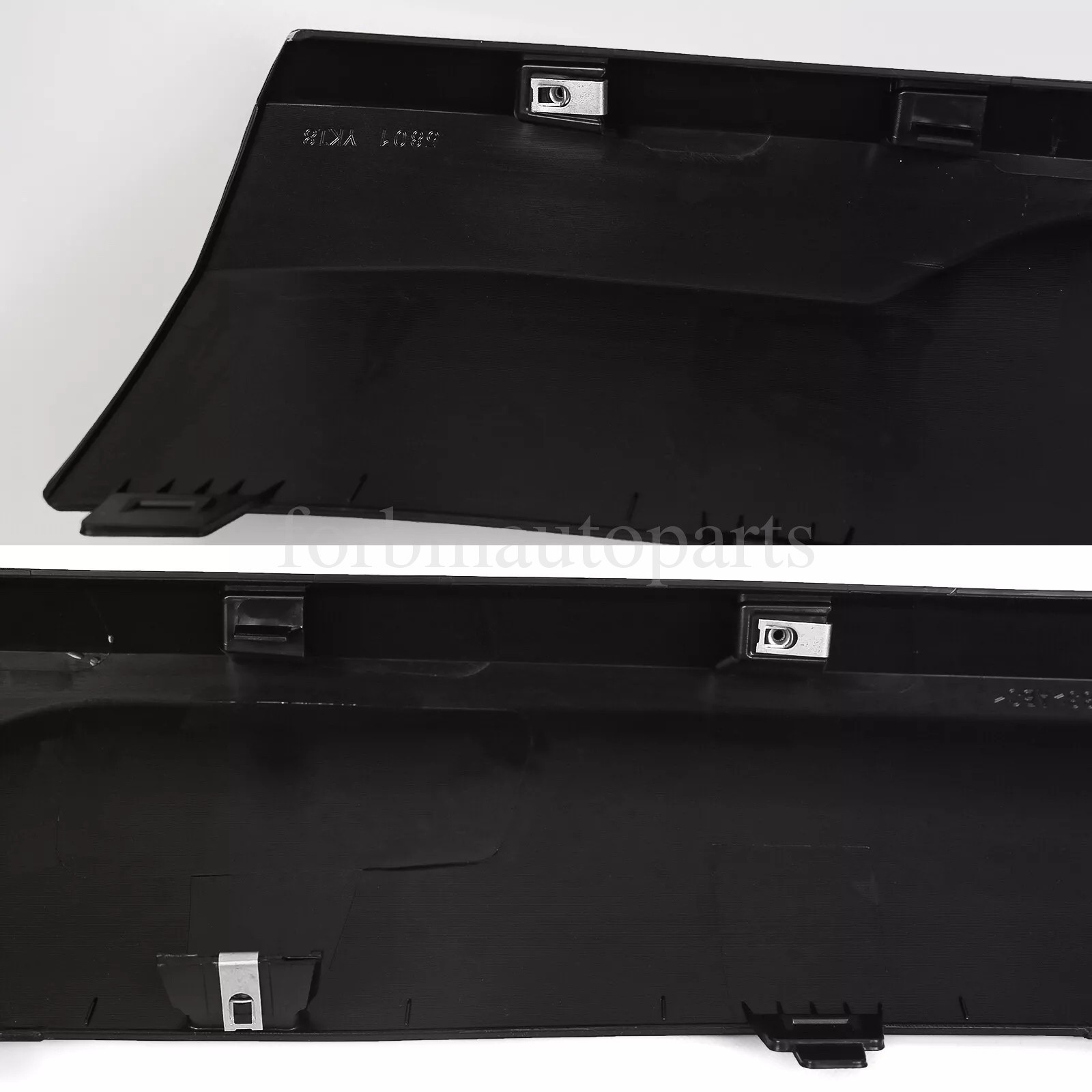 Front Grille Hood Trim Molding Gloss BK Set 7pcs Fit For 2021-2024 GMC Yukon/XL