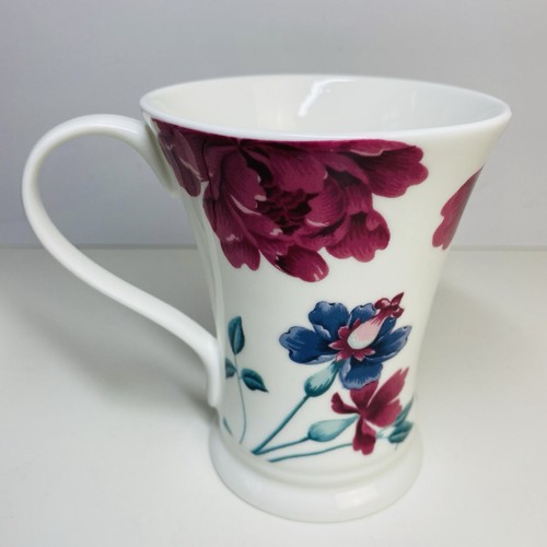 Taza China Laura Ashley Flores Púrpura Y Hueso Mariposa x 2 - Fabuloso Estado - Imagen 12 de 21