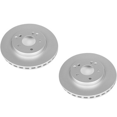 SET-P15EBR859EVC-2 Powerstop 2-Wheel Set Brake Discs Front RWD  for MB Mercedes