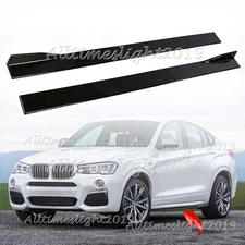 For BMW G01 G08 X3 G02 X4 2018-2022 Extension Side Skirt Rocker Panel Lip Gloss