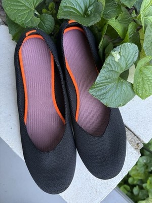 Ballet Flat Women s  Shoes Knit Mesh Flat Shoe Size 8.5 Slip On NWOT