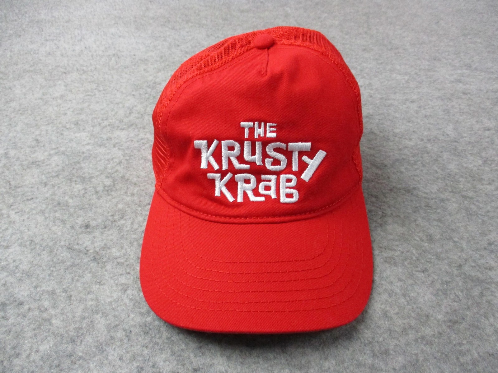 SpongeBob SquarePants Krusty Krab Hat Cap Snap Ba… - image 1
