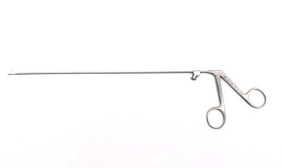 Aesculap OP310R Micro Laryngeal Scissors, Vertical Cutting, Straight, 325mm