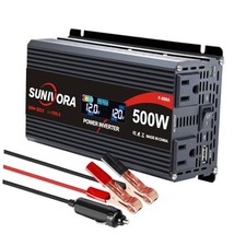 500 Watt Car Power Inverter 12V DC to 110V/120V AC 500 Watt - Fast Charger PD