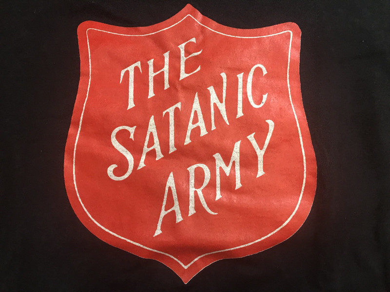 Marilyn Manson Satanic Army T-shirt Vintage 1996  Size XL Rare/Excellent Shape