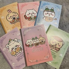 Chiikawa Notebooks Set of 6 A5 Character Notepads Collectible Japan