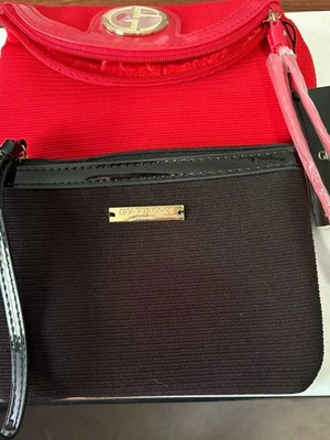 2 Giorgio Armani Wristlets / Cosmetic Bags