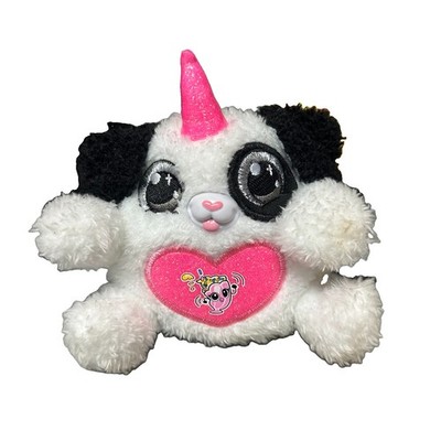 Rainbocorns Nala Dalmatian Sparkle Heart Surprise Dog Plush 5'' Stuffed Toy