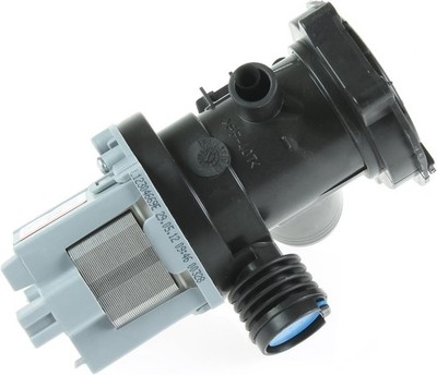 Ariston Hotpoint C00145315 Ablaufpumpe mit Pumpenkopf u. Sieb für Waschmaschine