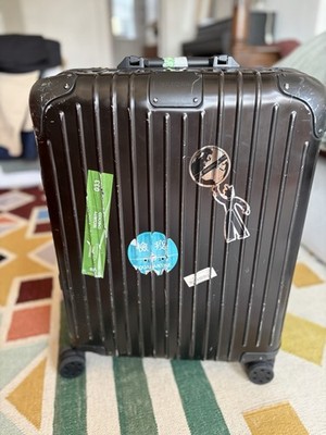 Rimowa Original Cabin Plus Black Aluminum Carry-On Suitcase