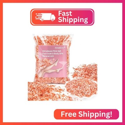 MAQIHAN Pink Himalayan Bath Salt - 10 Oz Himalayan Pink Salt for Bath Soak, Unsc
