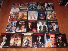 Ultimate Arnold Schwarzenegger set of 28 on DVD. Killing Gunther, Aftermath + 26