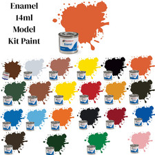 Humbrol Enamel Model Paint 14ml All Colours Airfix Revell Matt Gloss Satin Metal