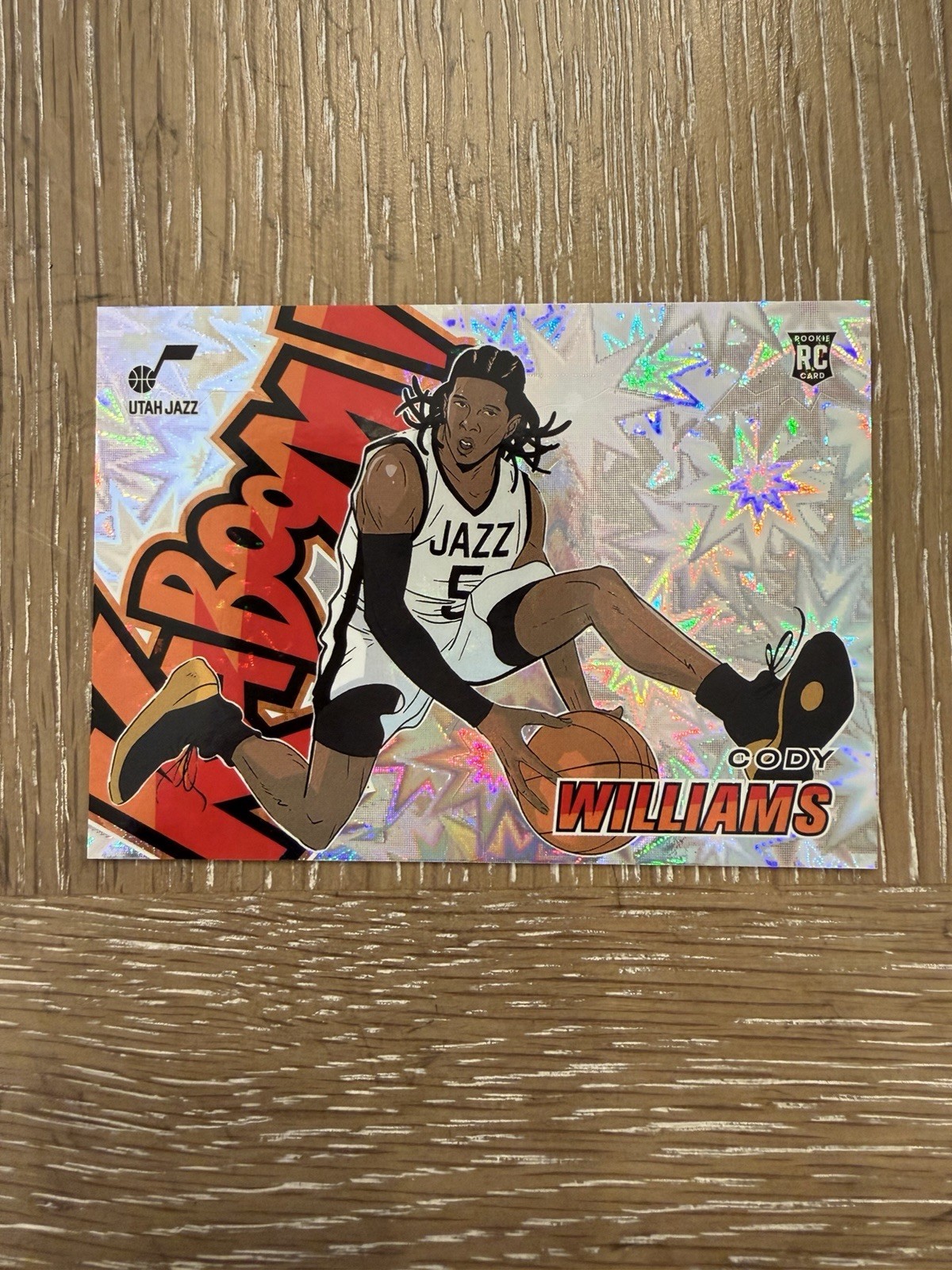 2024-25 Panini Revolution KABOOM! #24 Cody Williams RC Rookie SSP CASE HIT